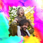 Fun and colorful customizable design blanket