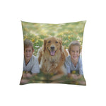 Photo Throw Pillow Case 16 x 16, 1 Pair