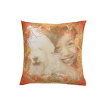 Hibiscus Throw Pillow Case 16 x 16, 1 Pair